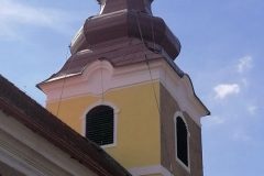 Ladice - fasáda veže